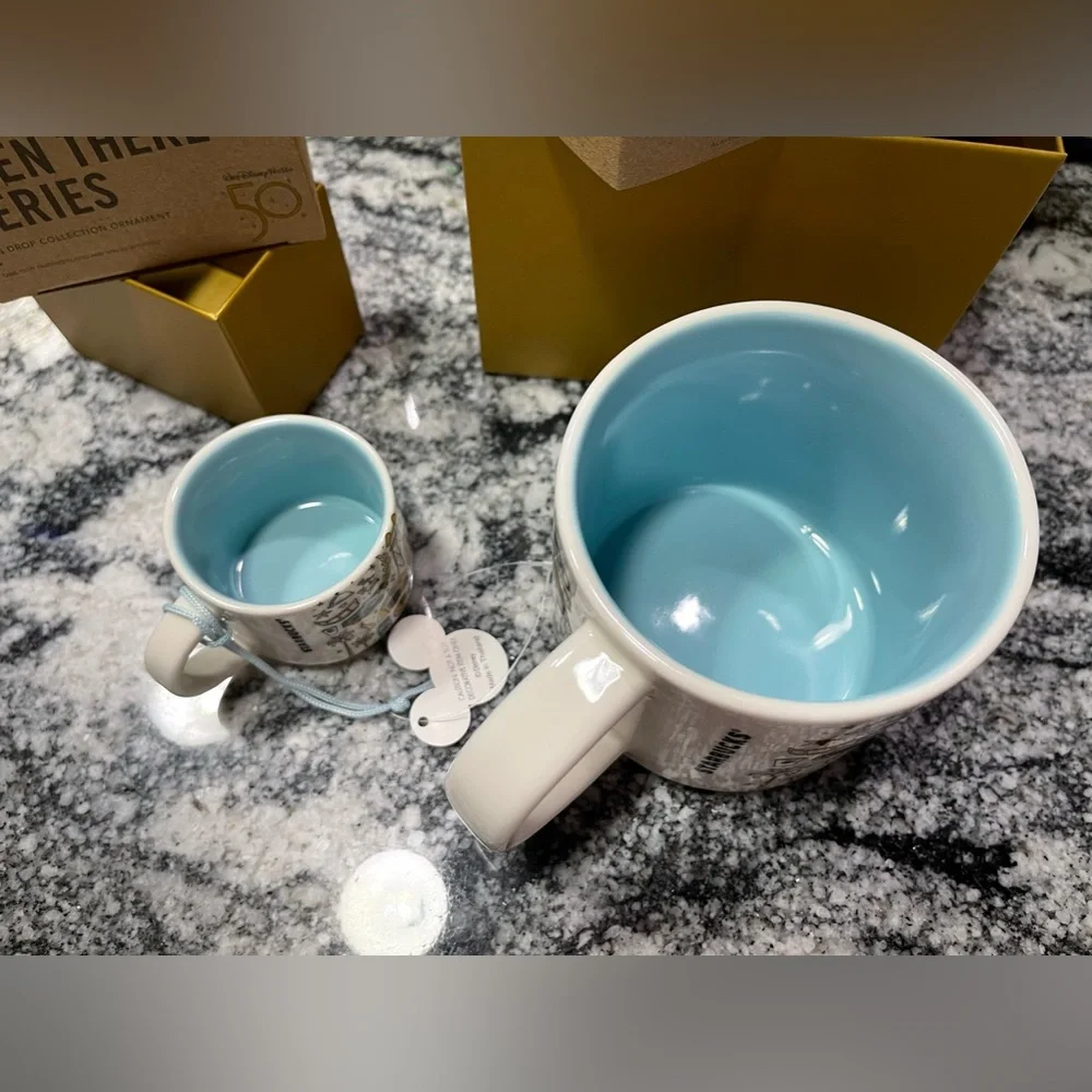 Disney 50th Anniversary Starbucks Hollywood Studios Mugs